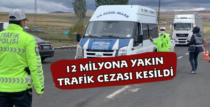 12 Milyona Yakın Trafik Cezası Kesildi