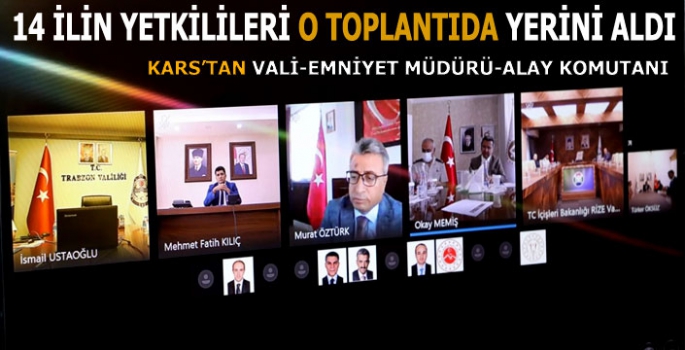 14 İLİN YETKİLİLERİ O TOPLANTIDA YERİNİ ALDI