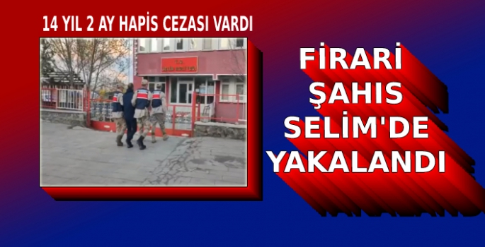 14 Yıl Hapis Cezası Bulunan Şahıs Yakalandı