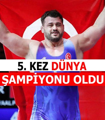 5. Kez Dünya Şampiyonu Oldu