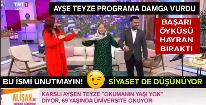 69 Yaşındaki Ayşe Teyze Kep Atmaya Hazırlanıyor