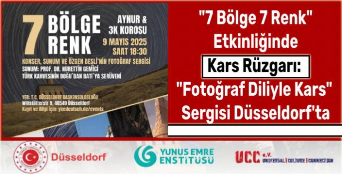 7 Bölge 7 Renk Etkinliğinde Kars Rüzgarı: 