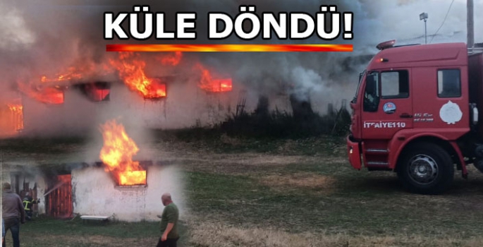 Ahır Küle Döndü