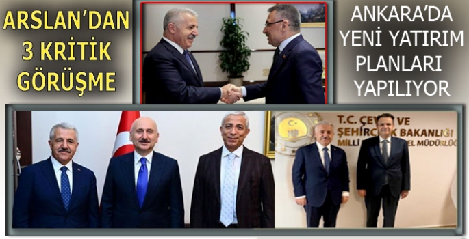 Ahmet Arslan'dan 3 Kritik Görüşme
