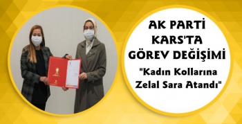 AK Parti Kars'ta Görev Değişimi