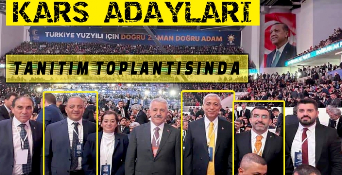 AK Parti Milletvekili Adayları Tanıtım Toplantısında