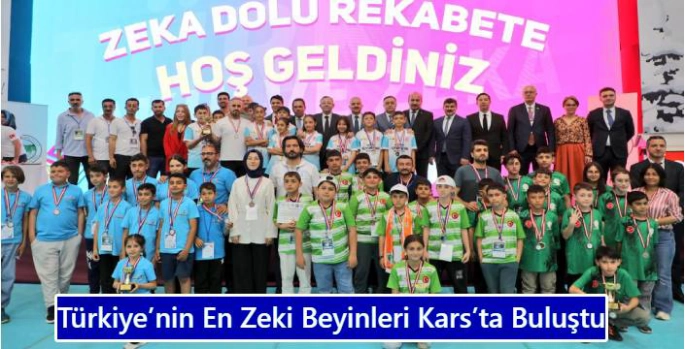 Akıl ve Zekâ Şöleni Türkiye Finaliyle Kars'ta Zirveye Ulaştı
