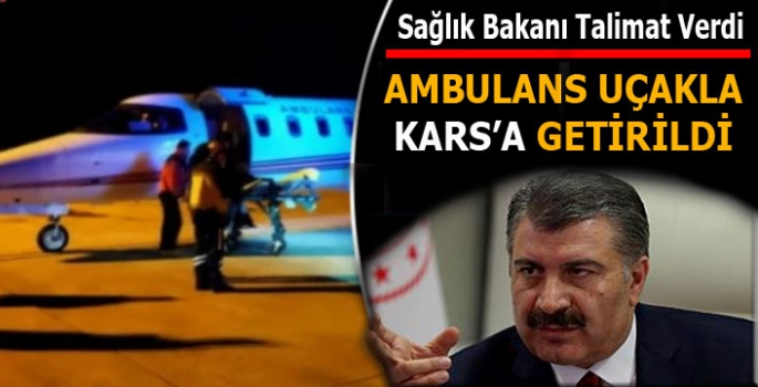 Ambulans Uçak Mehmet Amca İçin Havalandı