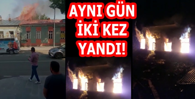 Aynı Gün İki Kez Yandı!