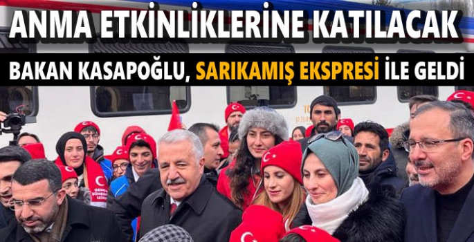 Bakan Kasapoğlu Kars'ta