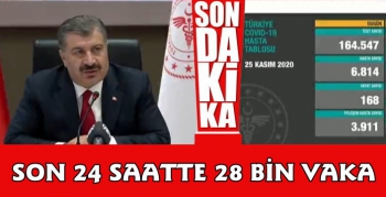 Bakan Koca Açıkladı 28 Bin Vaka Tespit Edildi