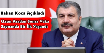 Bakan Koca Açıkladı Vaka Sayısı 10 Binin Altına Düştü