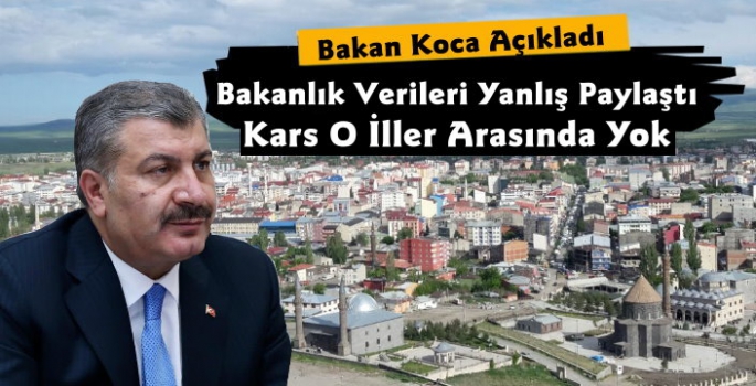 Bakan Koca'dan Yanlış Veri Açıklaması