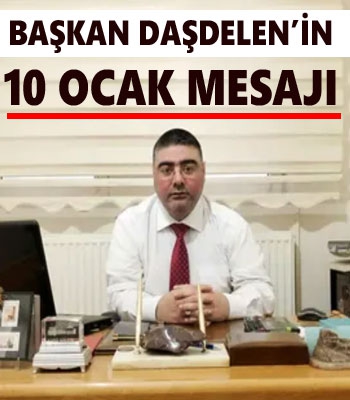 Başkan Daşdelen'in 10 Ocak Gazeteciler Günü Mesajı