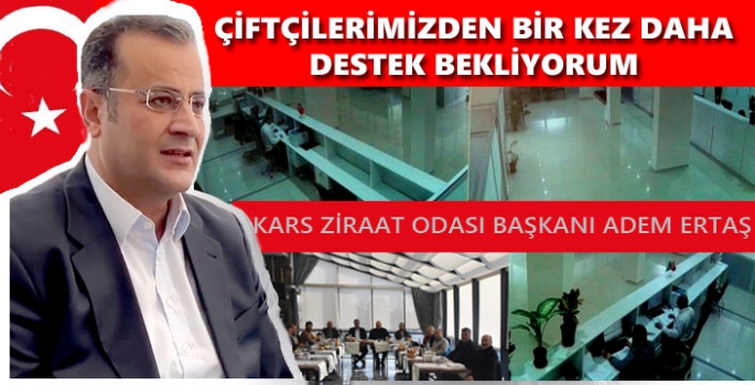 Başkan Ertaş 'Yeniden Adayım' Dedi