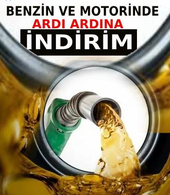 Benzin ve Motorinde İndirimler Ardı Ardına Geliyor