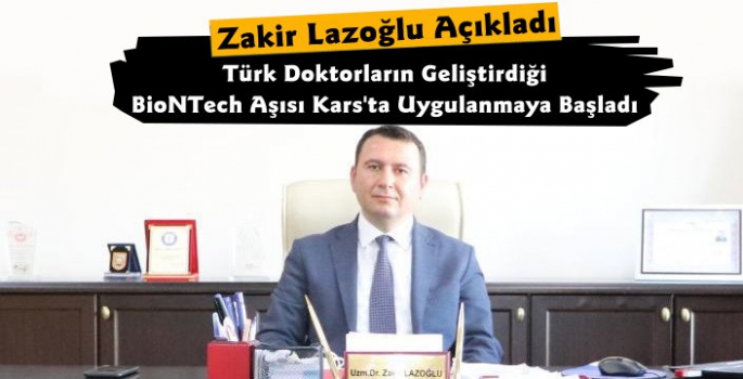 BioNTech Aşısı Kars'ta