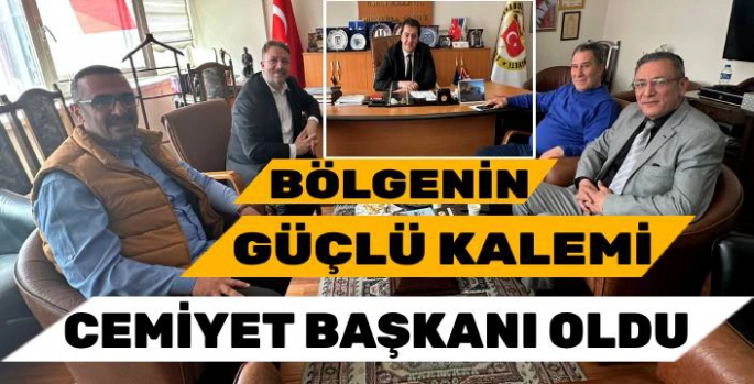 Bölgenin Güçlü Kalemi, Doğu Anadolu Cemiyet Başkanı Seçildi