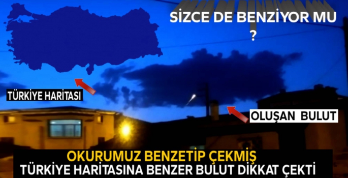 Buluttaki Benzerlik Dikkat Çekti!