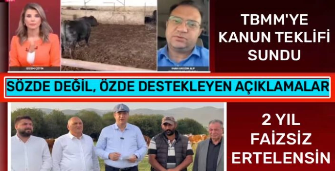 ÇİFTÇİYİ SÖZDE DEĞİL, ÖZDE DESTEKLEYEN AÇIKLAMALAR!