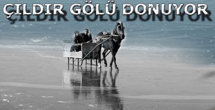 Çıldır Gölü Buzlanmaya Başladı