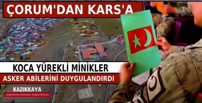 Çorum'dan Sarıkamış'a Duygulandıran Kargo!