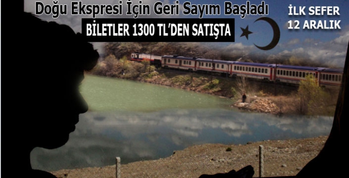 Doğu Ekspresi İçin Geri Sayım Başladı