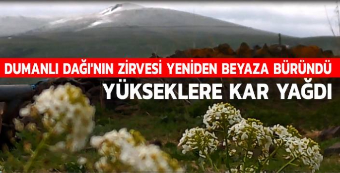 Dumanlı'nın Başı Beyaza Büründü!