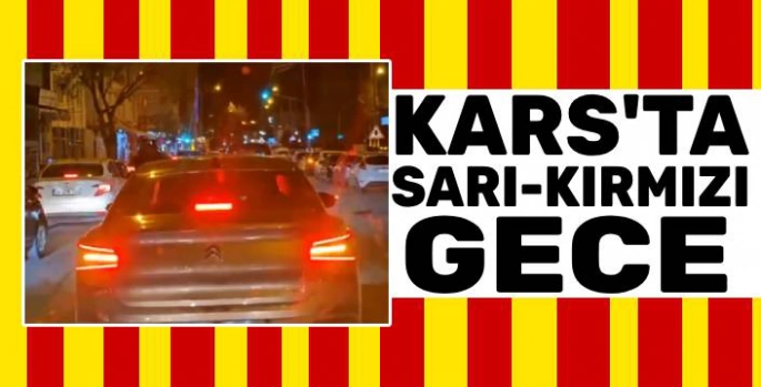 Galatasaray'ın 25. Şampiyonluğu Kars'ta Coşkuyla Kutlandı
