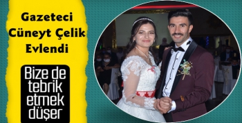 Gazeteci Cüneyt Çelik Evlendi