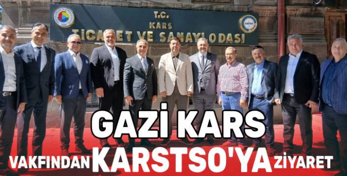 Gazi Kars Vakfı'ndan KATSO'ya Ziyaret