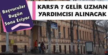 Gelir İdaresi Başkanlığı Kars'a 7 Gelir Uzman Yardımcısı Alacak