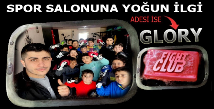 Glory Fight Club Spor Salonu'na Yoğun İlgi