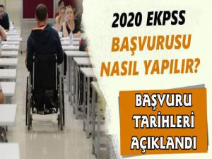 2020 Engelli Kamu Personeli Seçme Sınavı Başvuruları Başladı