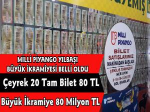 2020 Yılbaşı Milli Piyango Biletleri Satışa Çıktı