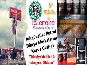 Adıgüzeller Petrol Dünya Markalarını Kars'a Getirdi