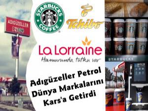 Adıgüzeller Petrol Dünya Markalarını Kars'a Getirdi