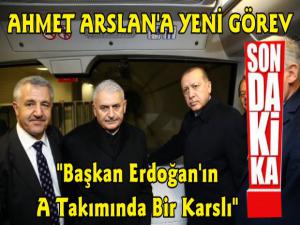 Ahmet Arslan'a Yeni Görev