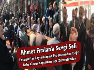 Ahmet Arslan Kağızman'da Vatandaşlarla Biraraya Geldi