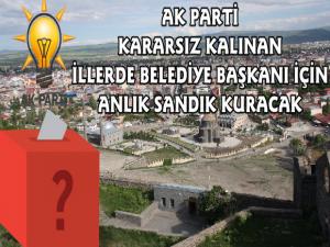 AK Parti Adayları Halka Soracak