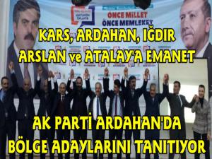 AK Parti Ardahan'da Aday Tanıtımı