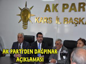 AK Parti'den Dağpınar Belediyesi Açıklaması