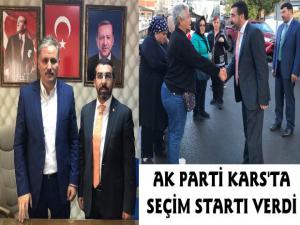 AK Parti Kars'ta Yer Seçimler Startı Verdi