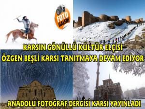 Anadolu Fotoğraf Dergisi Özgen Beşli'nin Kars Fotoğraflarını Yayınladı