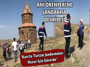 Ani Örenyeri'ne Jandarma Devriyesi