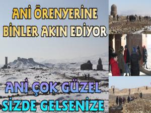 ANİ Örenyerine Yoğun İlgi