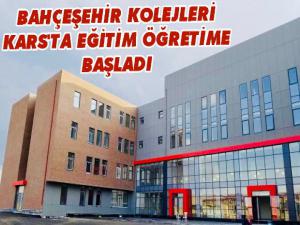 Bahçeşehir Kolejleri Karsta Eğitim Öğretime Başladı