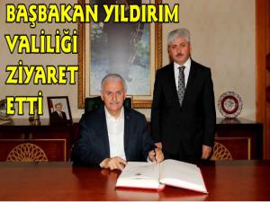 Başbakan Yıldırım Kars Valiliği'ni Ziyaret Etti