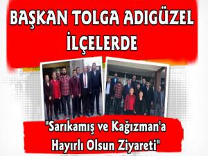 Başkan Adıgüzel'den MHP'li İlçe Belediyelerine Ziyaret