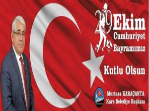 Başkan Karaçanta'dan Cumhuriyet Bayramı Mesajı